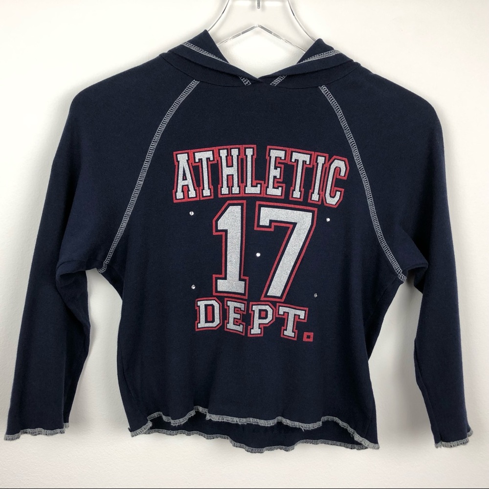 Crop top with rhinestones by Fullspeed Athletic